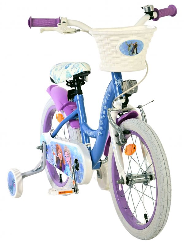 Disney Frozen 2 Kinderfiets - Meisjes - 16 inch - Blauw/Paars