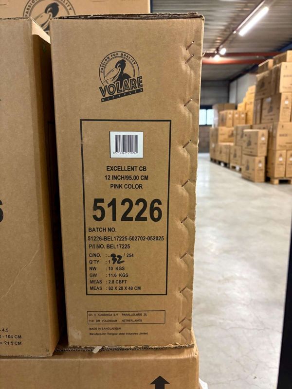 Volare Excellent Kinderfiets - Meisjes - 12 inch - Roze