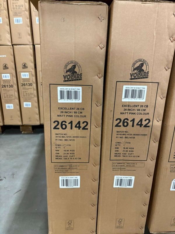 Volare Excellent Kinderfiets - Meisjes - 26 inch - Mat Roze