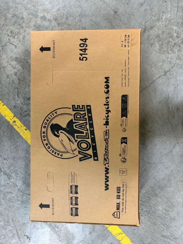 Volare Blossom Kinderfiets - Meisjes - 14 inch - Paars