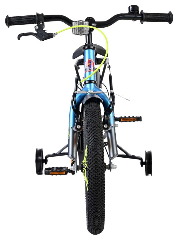 Volare Thombike Kinderfiets - Jongens - 16 inch - Blauw Grijs