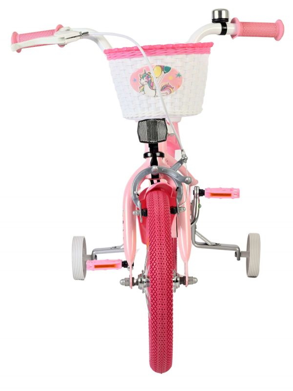 Volare Unicorn Kinderfiets - Meisjes - 14 inch - Roze