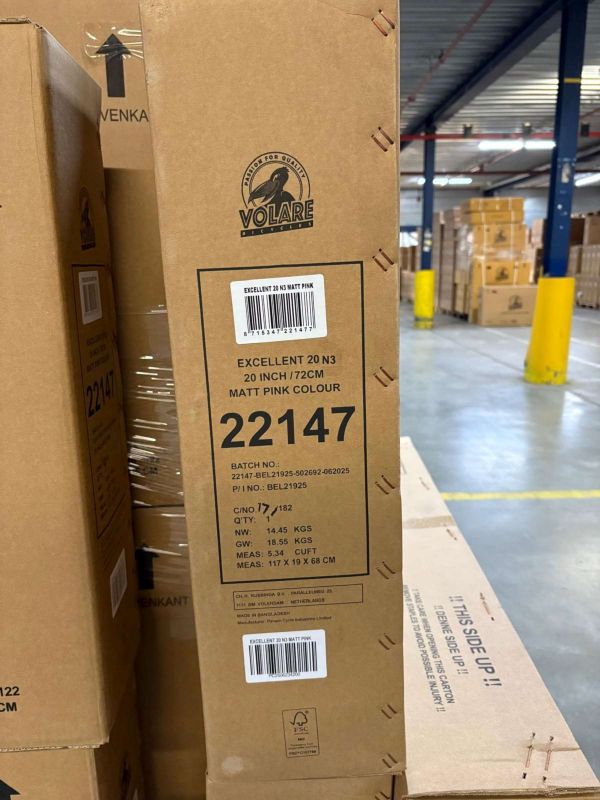 Volare Excellent Kinderfiets - Meisjes - 20 inch - Mat Roze - 3 versnellingen