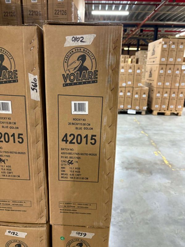 Volare Rocky Kinderfiets - 20 inch - 3 speed - Blauw/Grijs