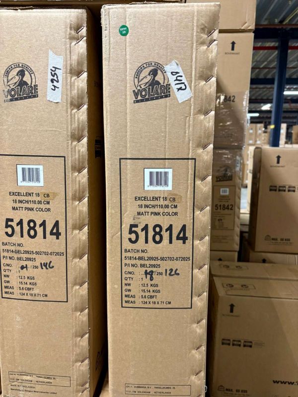 Volare Excellent Kinderfiets - Meisjes - 18 inch - Mat Roze