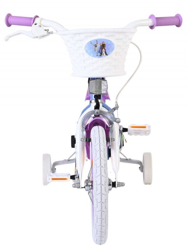 Disney Frozen 2 Kinderfiets - Meisjes - 14 inch - Blauw/Paars