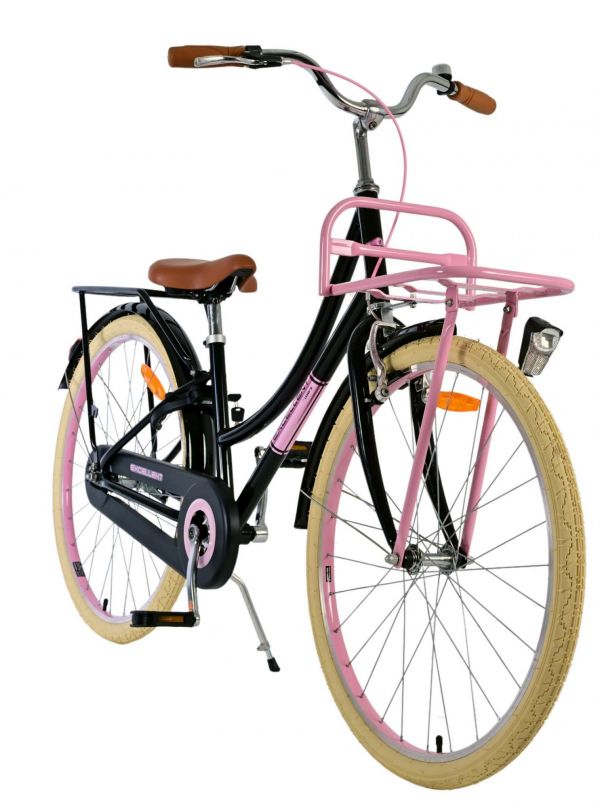 Volare Excellent Kinderfiets - Meisjes - 26 inch - Zwart Volare Excellent Kinderfiets - Meisjes - 26 inch - Zwart