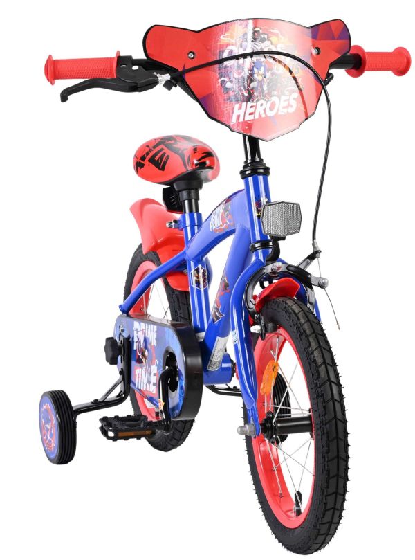Sonic Prime Kinderfiets - Jongens - 14 inch - Blauw Rood