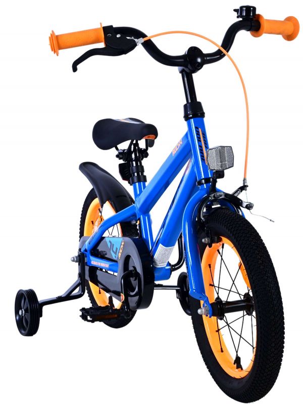 Volare Rocky Kinderfiets - Jongens - 14 inch - Blauw Volare Rocky Kinderfiets - Jongens - 14 inch - Blauw