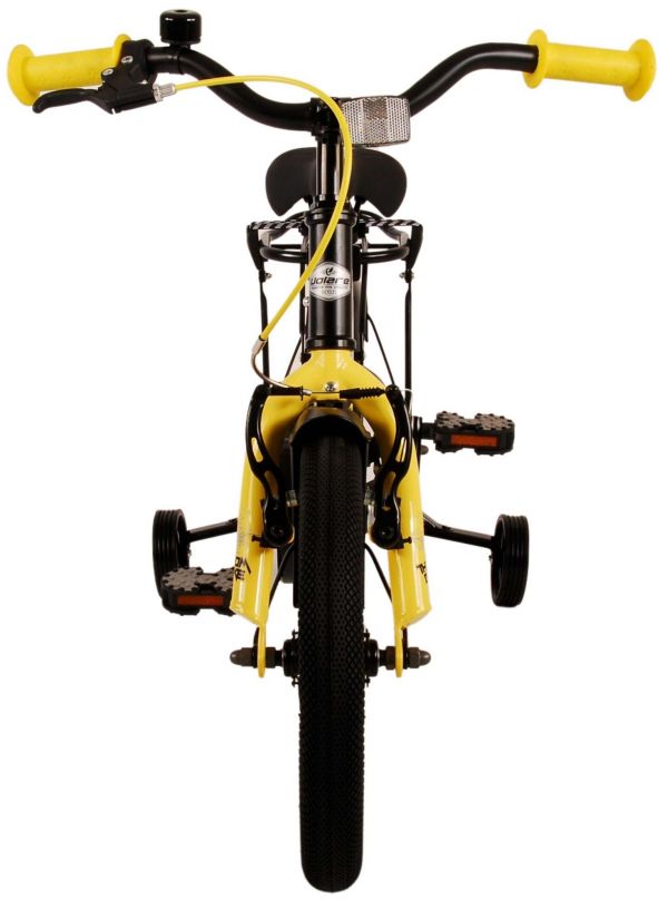 Volare Thombike Kinderfiets - Jongens - 14 inch - Zwart Geel Volare Thombike Kinderfiets - Jongens - 14 inch - Zwart Geel