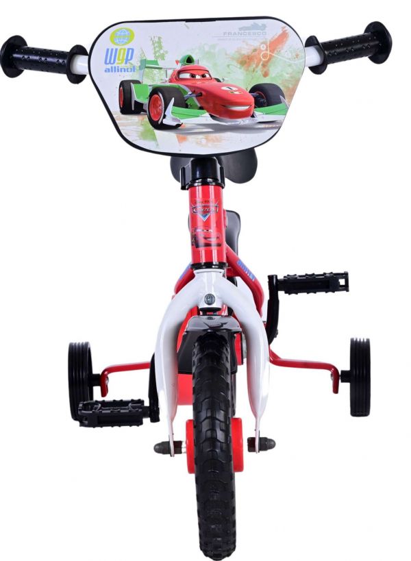 Disney Cars Kinderfiets - Jongens - 10 inch - Rood - Doortrapper Disney Cars Kinderfiets - Jongens - 10 inch - Rood - Doortrapper