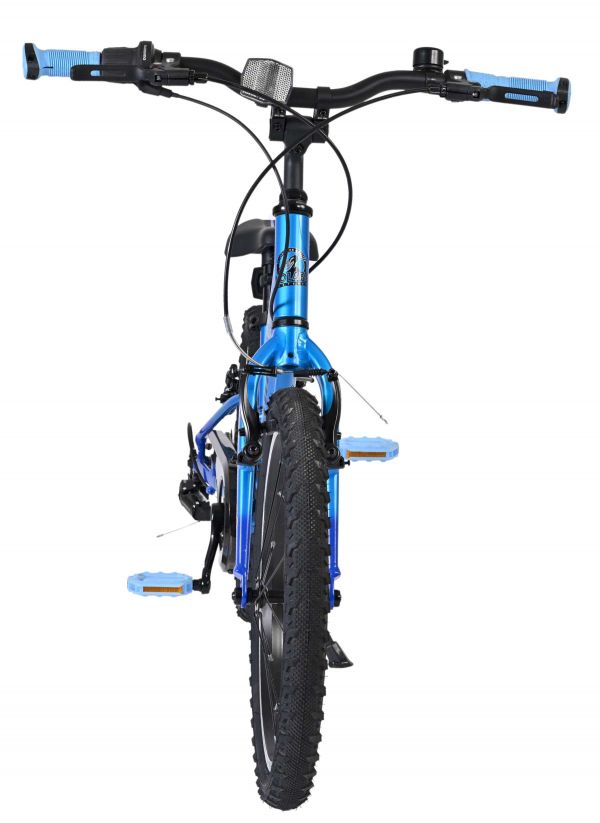 Volare Venom Kinderfiets - Jongens - 18 inch - Blauw - 6 Speed - Twee handremmen