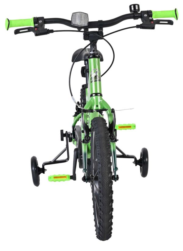 Volare Venom Kinderfiets - Jongens - 16 inch - Groen - Twee Handremmen