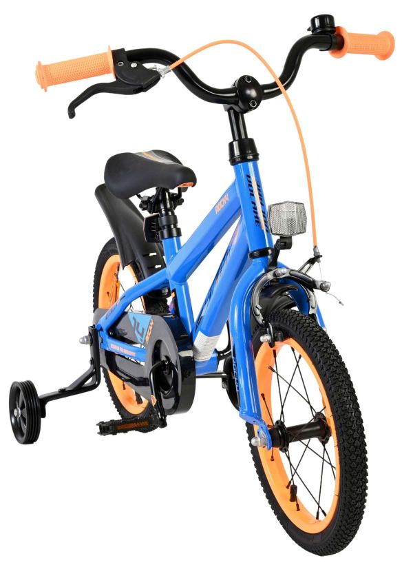 Volare Rocky Kinderfiets - Jongens - 14 inch - Blauw
