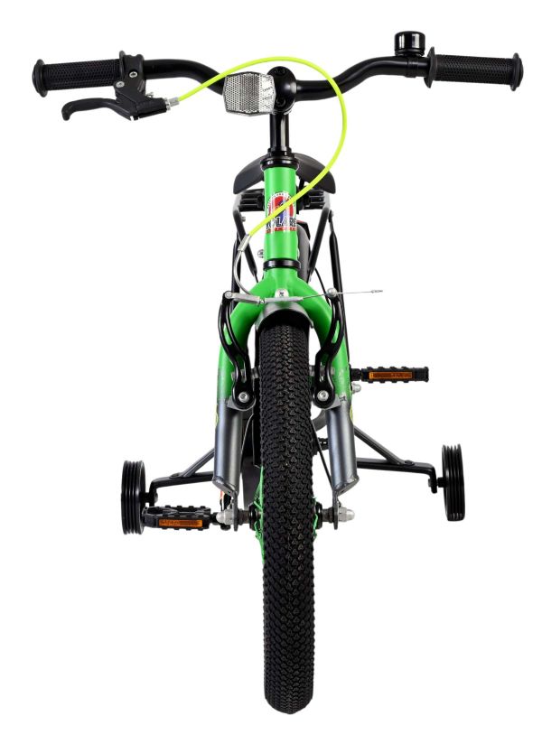 Volare Thombike Kinderfiets - Jongens - 16 inch - Groen Grijs