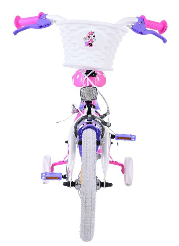 Disney Minnie Kinderfiets - Meisjes - 14 inch - Roze - Twee handremmen