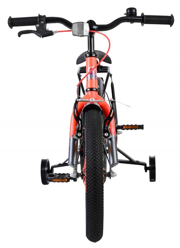 Volare Thombike Kinderfiets - Jongens - 16 inch - Oranje Grijs