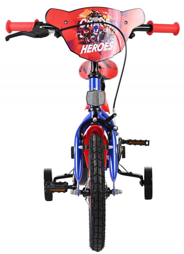 Sonic Prime Kinderfiets - Jongens - 14 inch - Blauw Rood