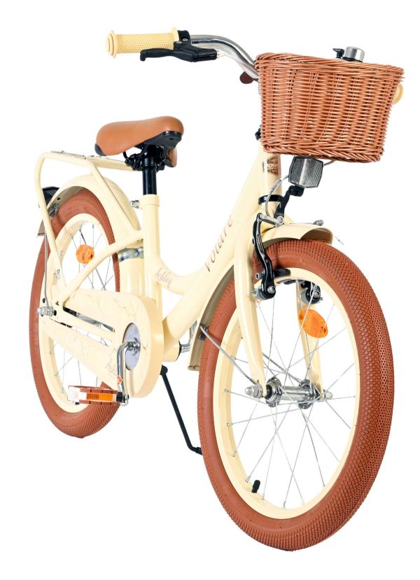 Volare Ashley Kinderfiets - Meisjes - 18 inch - Creme