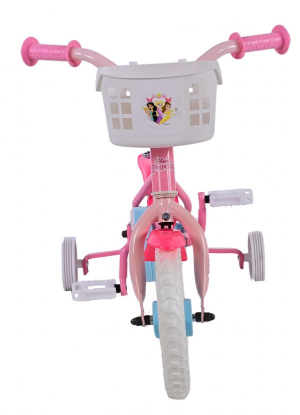 Disney Princess Kinderfiets - Meisjes - 10 inch - Roze - Doortrapper