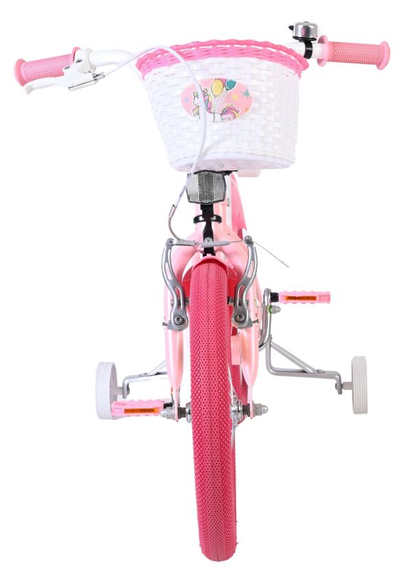 Volare Unicorn Kinderfiets - Meisjes - 16 inch - Roze