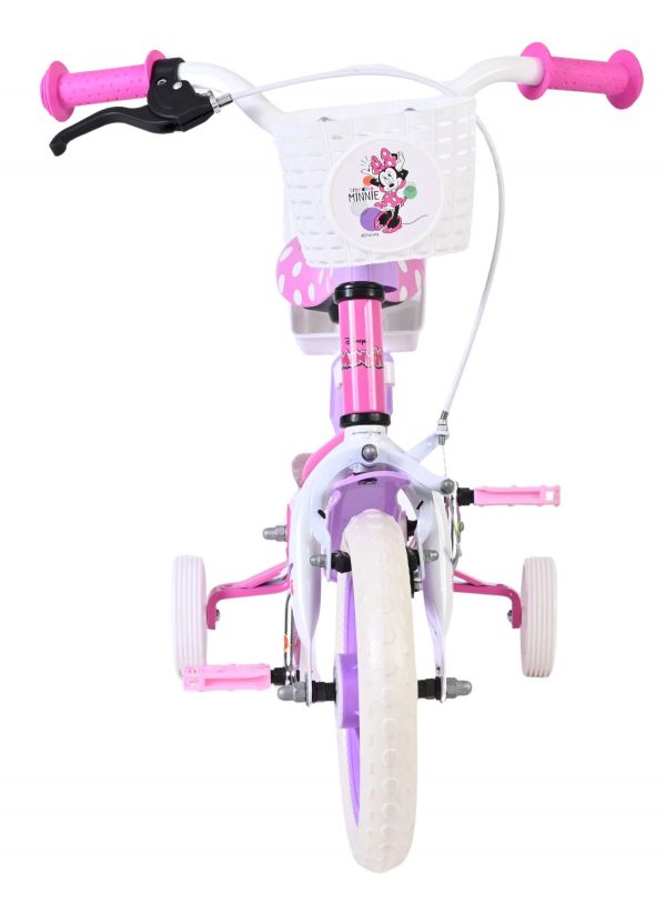 Disney Minnie Kinderfiets - Meisjes - Mag Wheels - 12 inch - Roze
