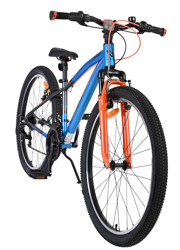 Volare Boost Kinderfiets - 26 inch - Blauw Oranje - 21 versnellingen