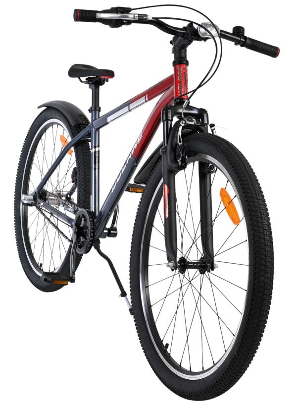 Volare XC Race Kinderfiets - 26 inch - Rood Grijs - Shimano Nexus 3