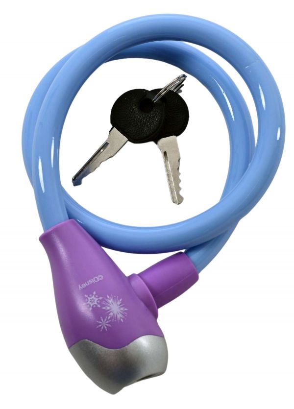 Disney Frozen - kabelslot - Lichtblauw/Paars