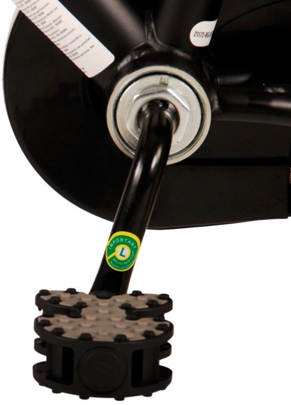 Volare Thombike Kinderfiets - Jongens - 12 inch - Zwart Rood Volare Thombike Kinderfiets - Jongens - 12 inch - Zwart Rood