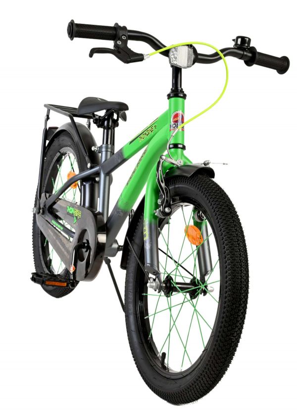 Volare Thombike Kinderfiets - Jongens - 18 inch - Groen Grijs