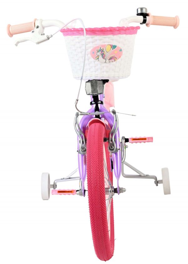 Volare Unicorn Kinderfiets - Meisjes - 16 inch - Paars