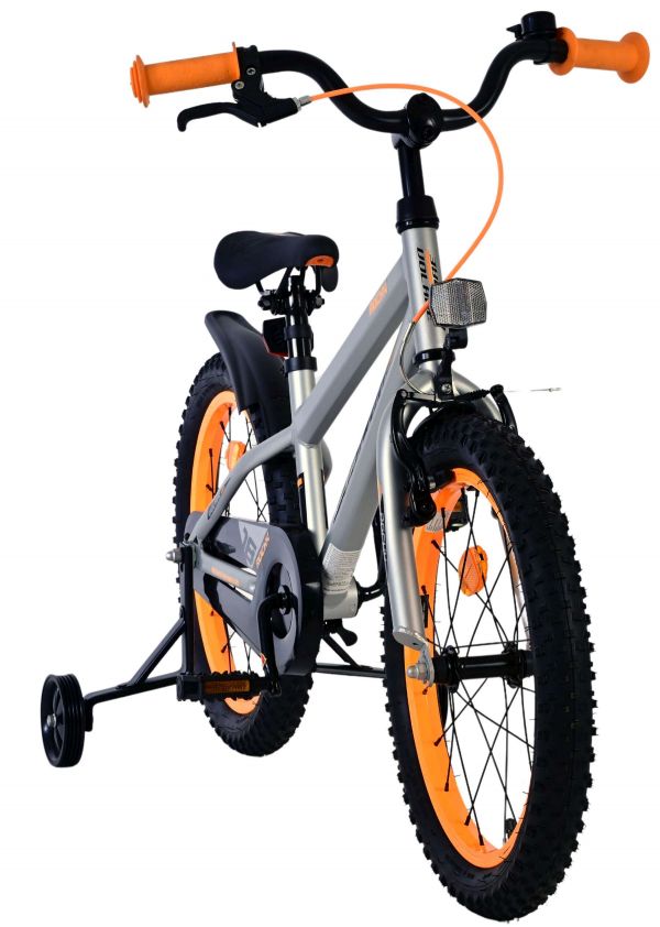 Volare Rocky Kinderfiets - Jongens - 18 inch - Grijs Volare Rocky Kinderfiets - Jongens - 18 inch - Grijs