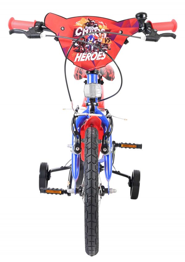 Sonic Kinderfiets - Jongens - 16 inch - Blauw - Twee handremmen