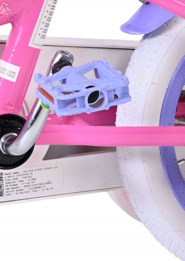 Minnie Cutest Ever! Kinderfiets - Meisjes - 12 inch - Roze