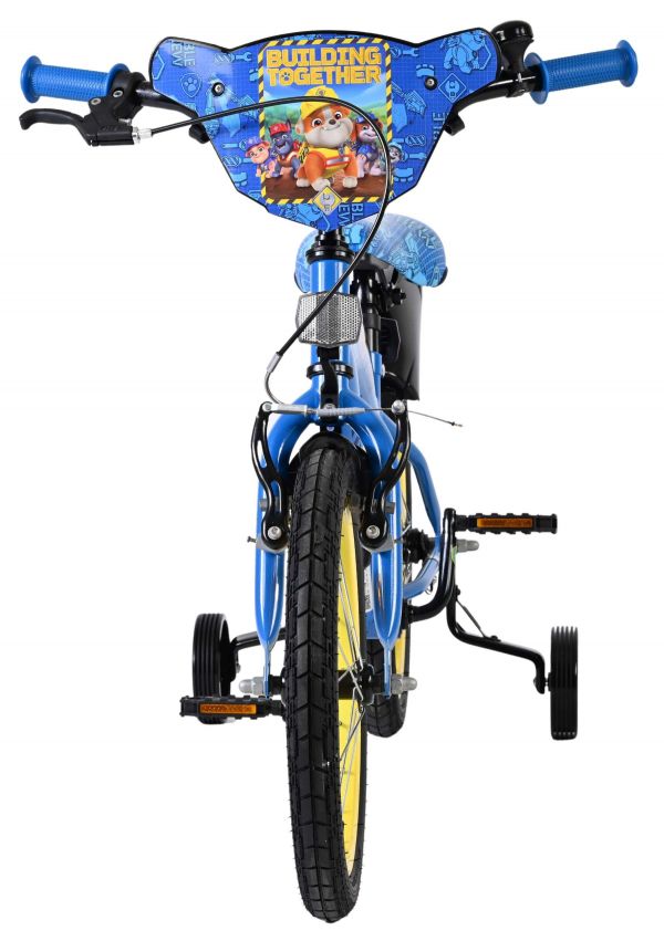 Paw Patrol -Rubble & Crew Kinderfiets - Jongens - 16 inch - Blauw
