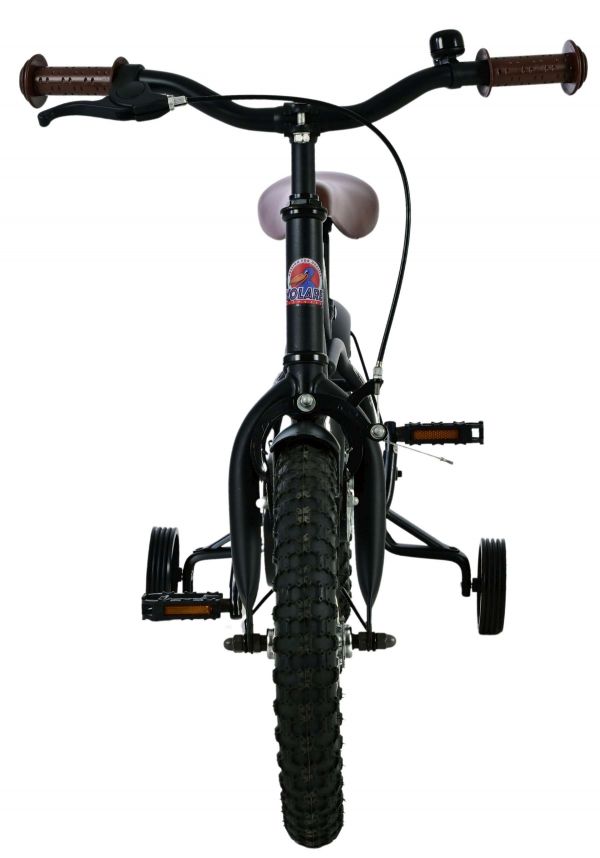 Volare Black Cruiser Kinderfiets - Jongens - 14 inch - Zwart - 95% afgemonteerd