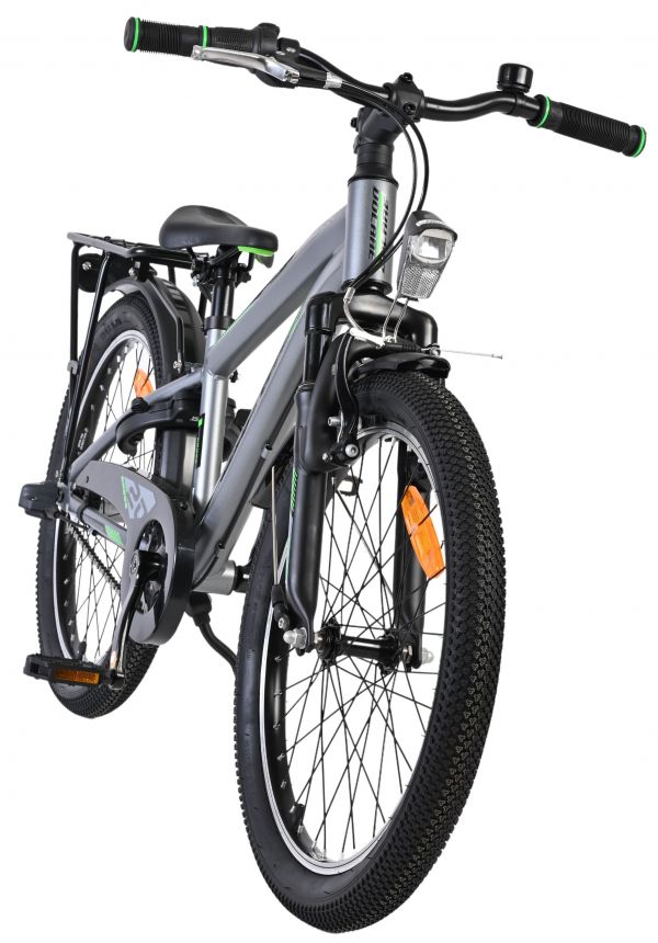 Volare Cross Kinderfiets - Jongens - 20 inch - Grijs - Nexus 3