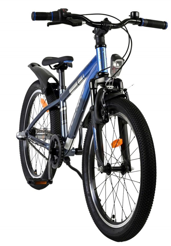 Volare XC Race Kinderfiets - 20 inch - Blauw/Grijs - Nexus 3
