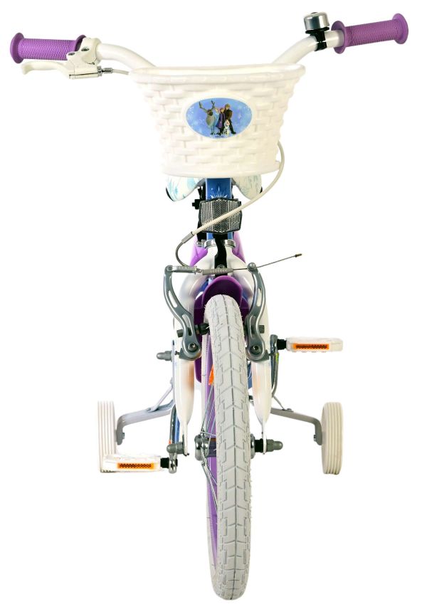Disney Frozen 2 Kinderfiets - Meisjes - 16 inch - Blauw/Paars