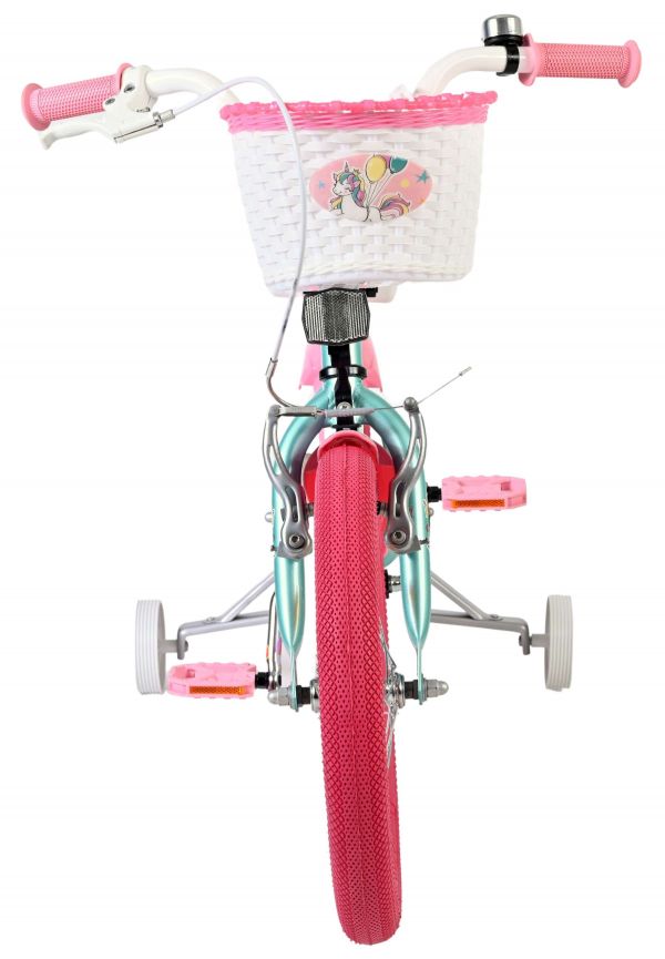 Volare Unicorn Kinderfiets - Meisjes - 16 inch - Groen