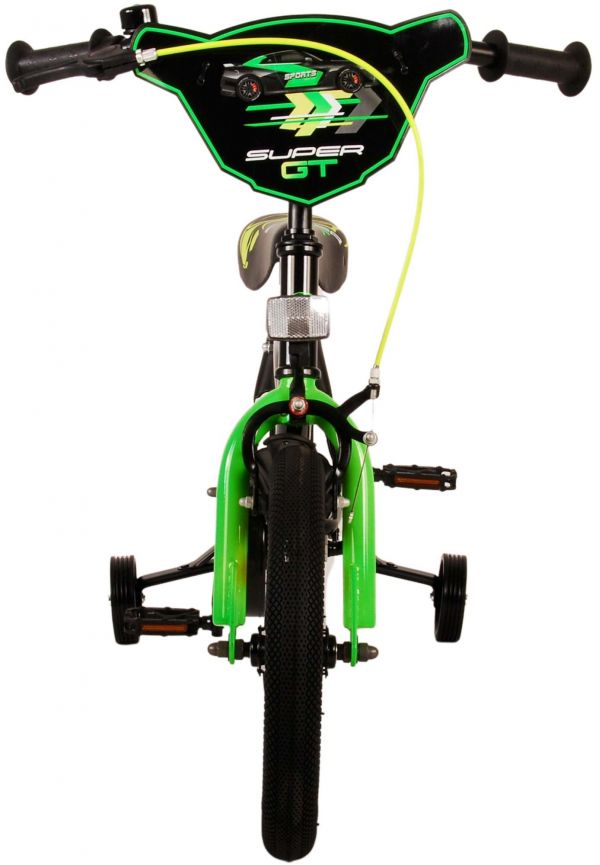 Volare Super GT Kinderfiets - Jongens - 14 inch - Groen - Twee handremmen