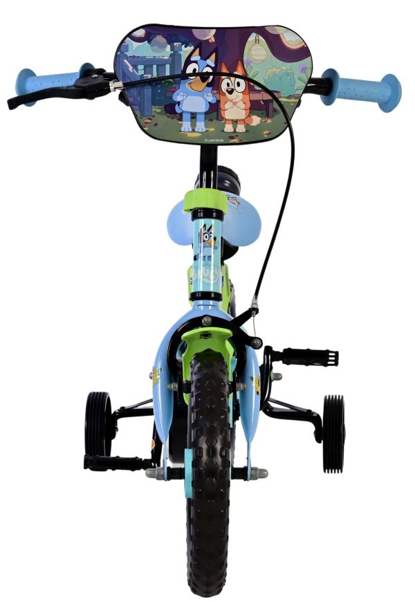 Bluey Kinderfiets - Jongens - Mag Wheels - 12 inch - Lichtblauw
