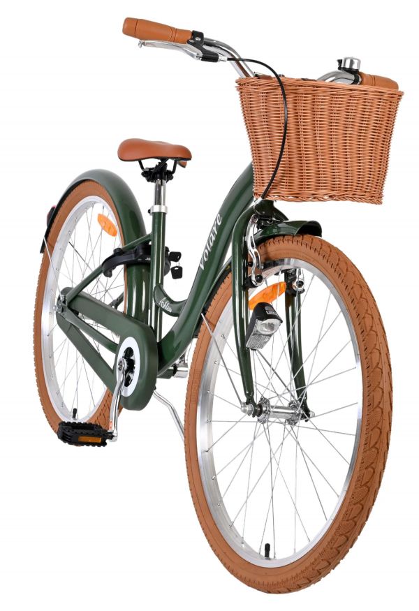 Volare Ashley Kinderfiets - Meisjes - 24 inch - Groen