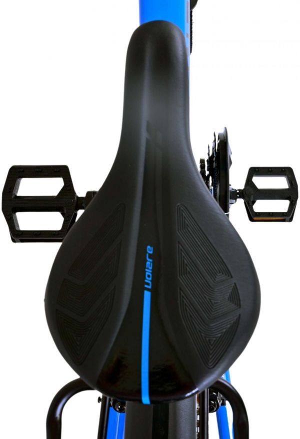 Volare Cross Kinderfiets - Jongens - 24 inch - Blauw - 21 versnellingen - Twee handremmen