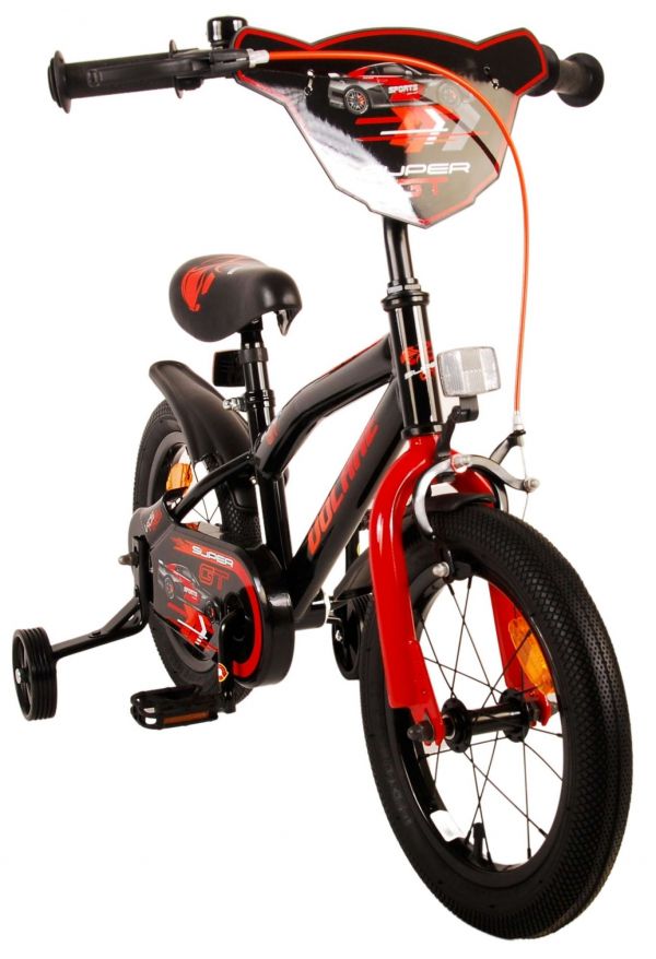 Volare Super GT Kinderfiets - Jongens - 14 inch - Rood Volare Super GT Kinderfiets - Jongens - 14 inch - Rood