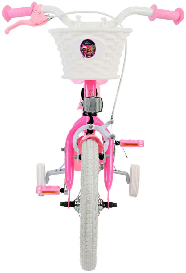 Dolls Kinderfiets - Meisjes - 14 inch - Roze