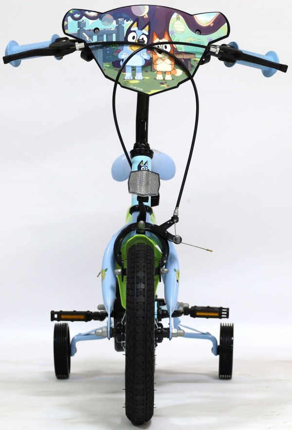 Bluey Kinderfiets 12 inch - Lichtblauw - Twee handremmen Bluey Kinderfiets 12 inch - Lichtblauw - Twee handremmen
