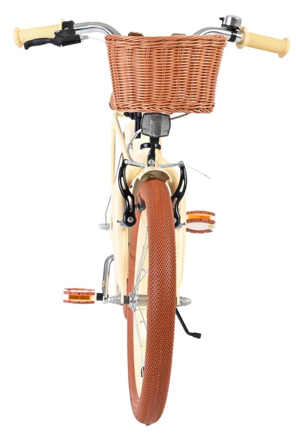 Volare Ashley Kinderfiets - Meisjes - 18 inch - Creme