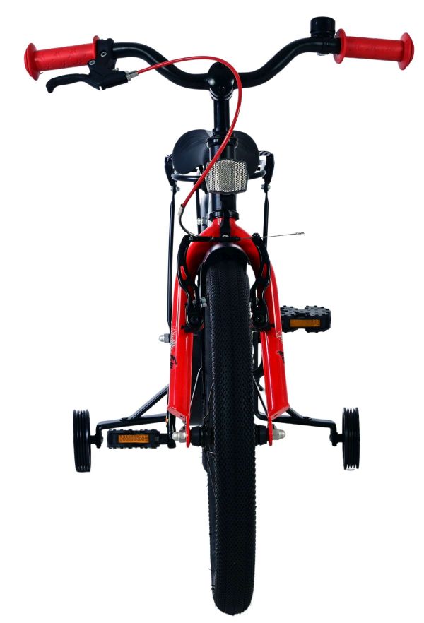 Volare Thombike Kinderfiets - Jongens - 18 inch - Zwart Rood